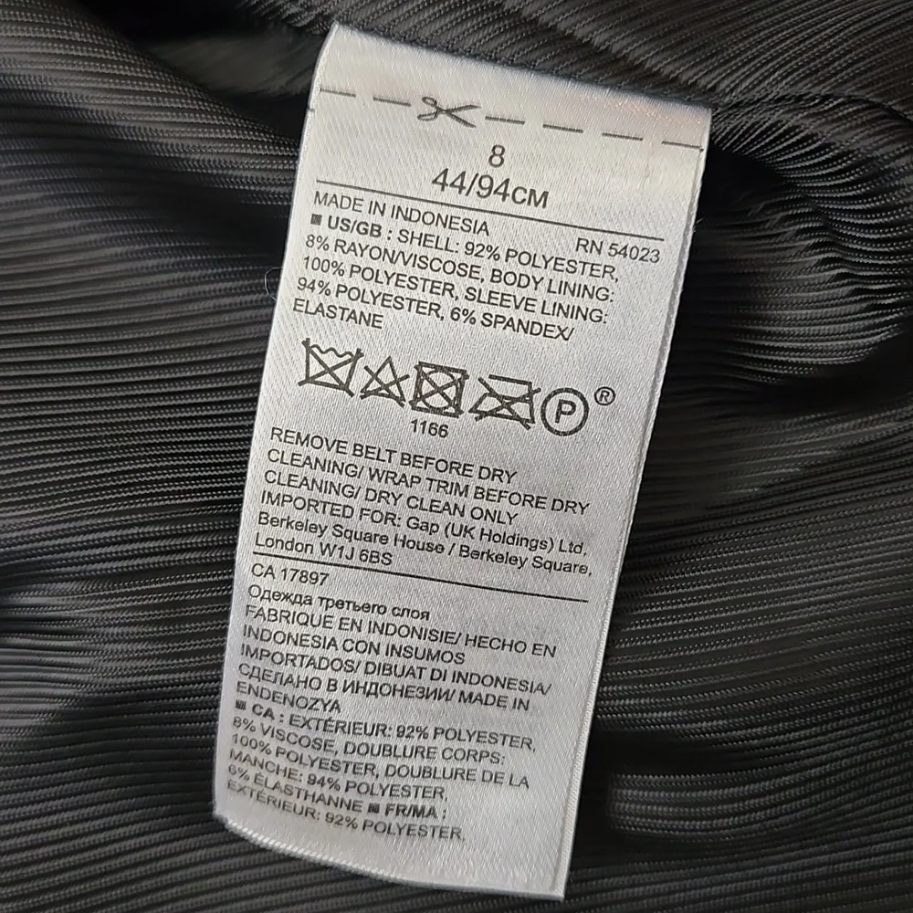 Banana Replubic Plaid Coat, Womens Size 8 - Picture 10 of 14